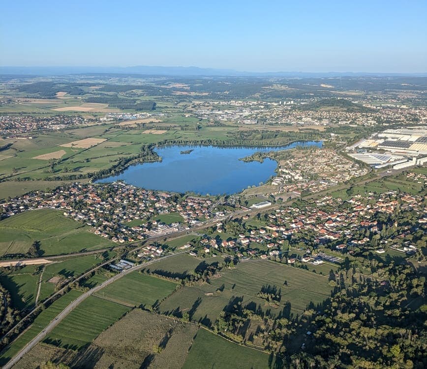 Haute-Saône lac de Vesoul